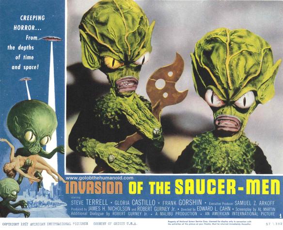 invasion of the saucer-men