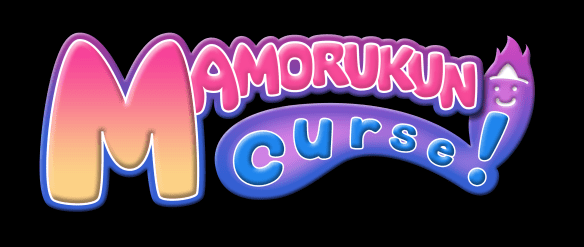 Mamorukun Curse Logo