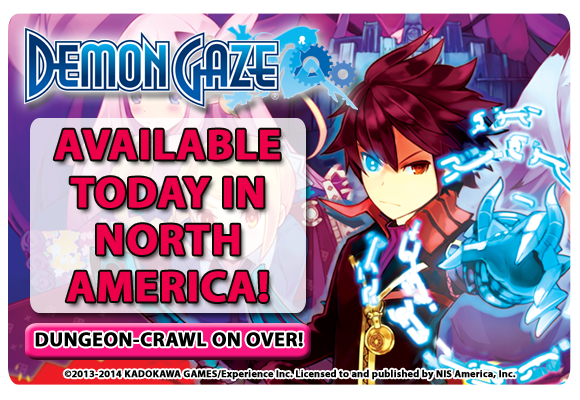 Demon Gaze Out Now