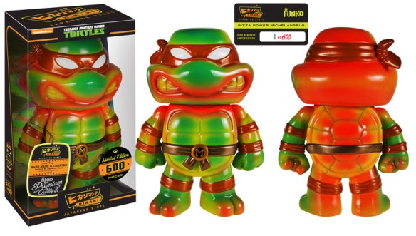 Barnes & Noble Exclusive Pizza Power Michelangelo Hikari Sofubi Figure