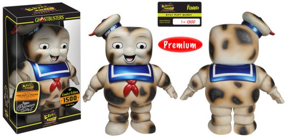 Burnt Stay Puft Premium Hikari Sofubi Figure
