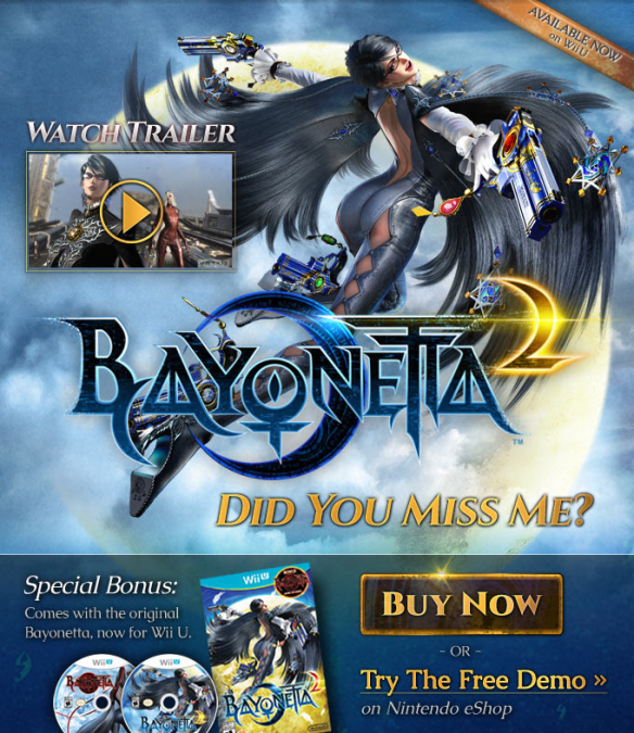 Bayonetta 2 email