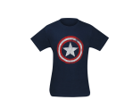 Cap Distressed Shield T (Custom)