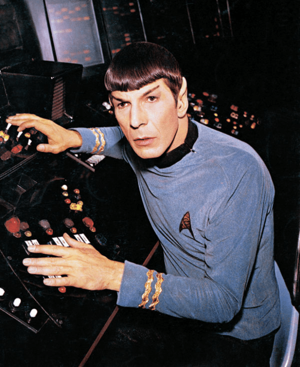 Nimoy as Spock ST_TOS
