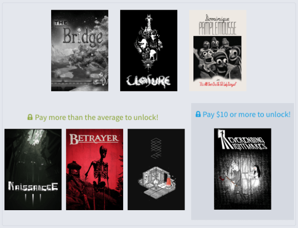Humble Weekly Bundle Monochromatic 2