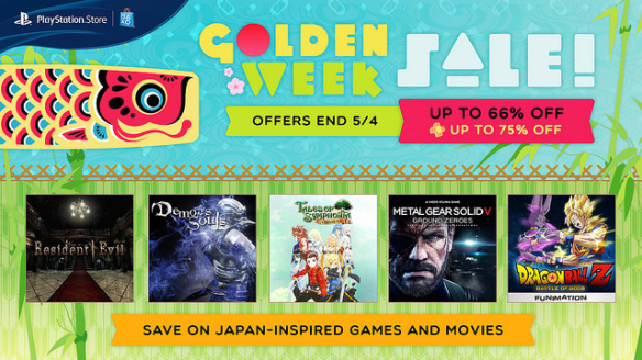 PSN Golden Week Sale