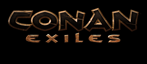 CONAN EXILES logo blk