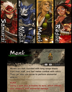 Monk select